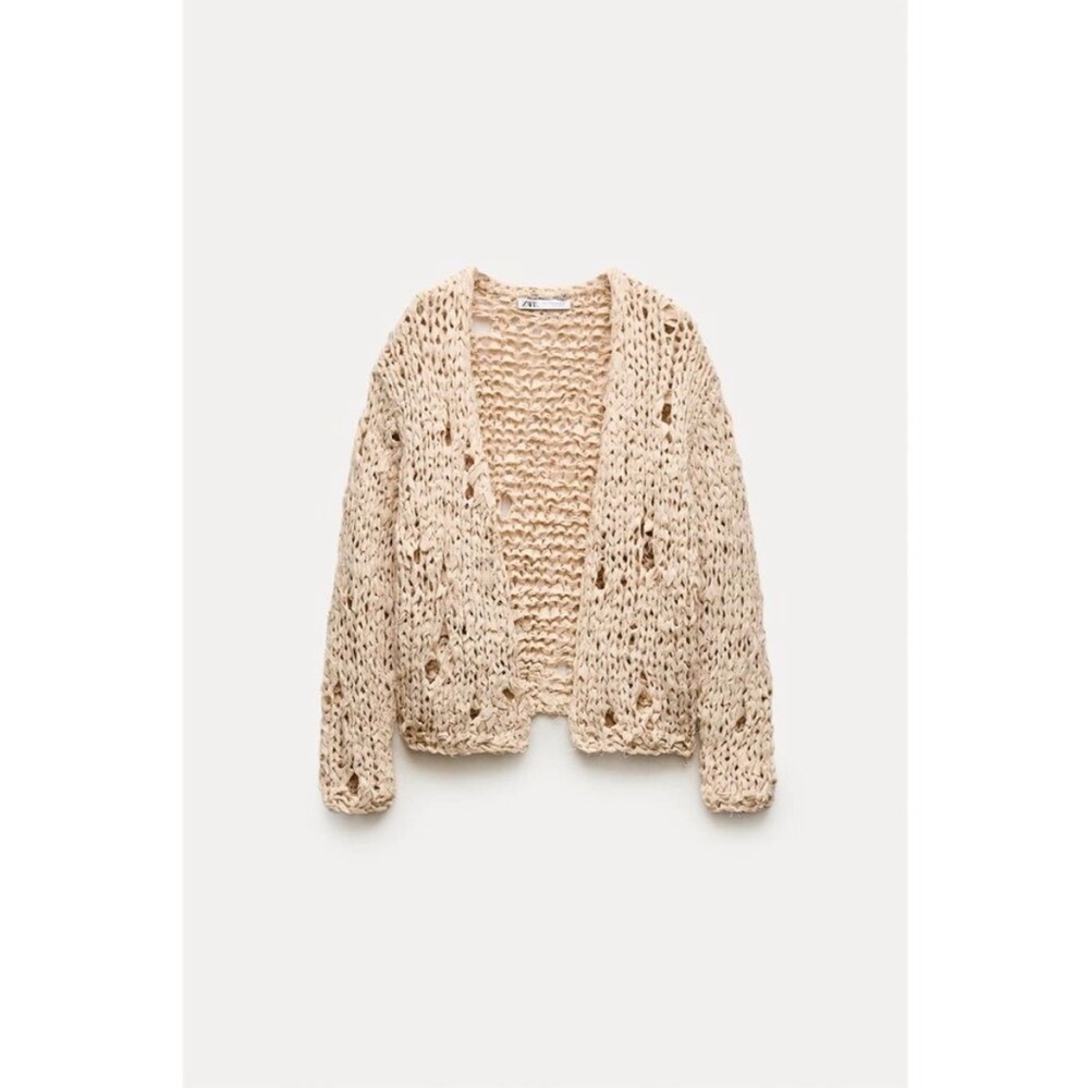 NEW Zara linen blend ribbon knit  size XS/S 
🚨FIRM PRiCE - Picture 7 of 11